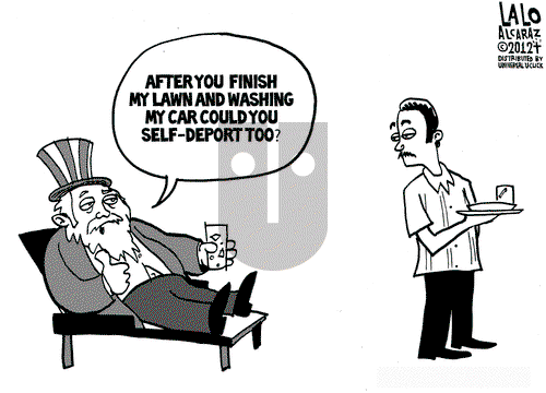Lalo Alcaraz on Friday February 3, 2012 Comic Strip