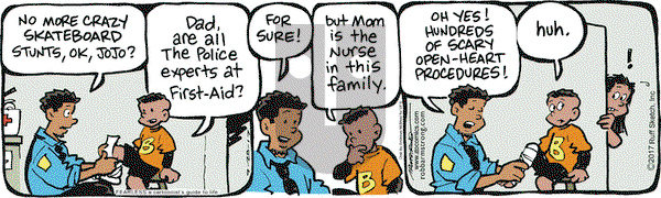 JumpStart on Thursday September 28, 2017 Comic Strip