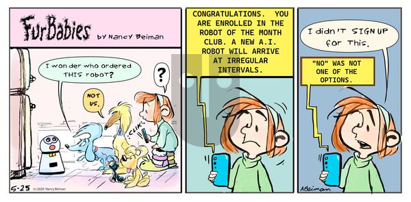 FurBabies on Sunday May 25, 2025 Comic Strip