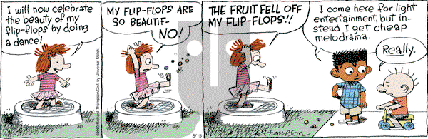 Cul de Sac on Friday August 15, 2014 Comic Strip