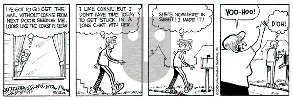Grand Avenue on Wednesday May 7, 2003 Comic Strip