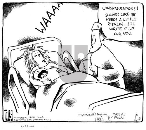 Tom Toles on Sunday February 27, 2000 Comic Strip