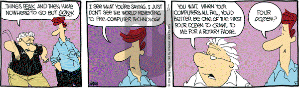 The Buckets on Saturday May 24, 2014 Comic Strip
