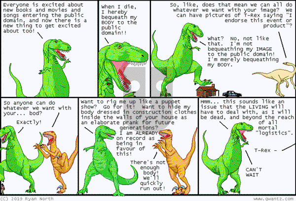 Dinosaur Comics on Thursday May 29, 2025 Comic Strip
