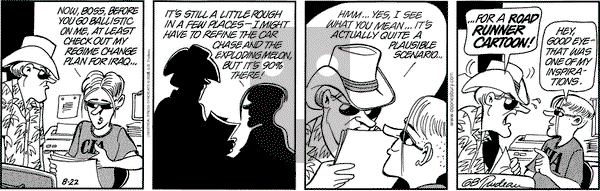 Doonesbury on Thursday August 22, 2002 Comic Strip