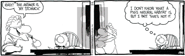 The Buckets on Tuesday May 22, 2007 Comic Strip