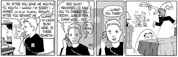 Luann on Tuesday May 22, 2001 Comic Strip