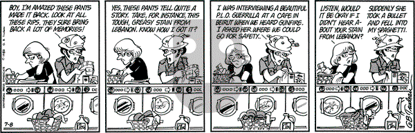 Doonesbury on Thursday July 8, 1982 Comic Strip