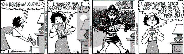 Rose is Rose on Monday November 6, 2006 Comic Strip
