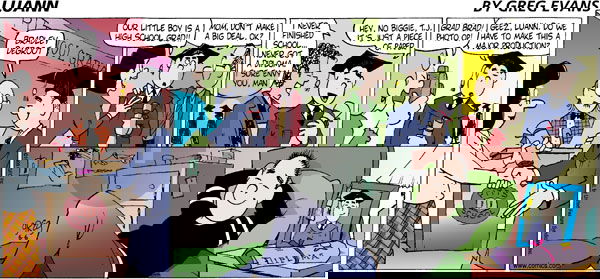 Luann on Sunday June 6, 1999 Comic Strip