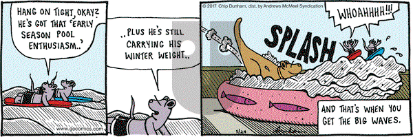 Overboard on Wednesday May 24, 2017 Comic Strip