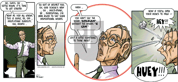 The Boondocks on Sunday September 16, 2007 Comic Strip