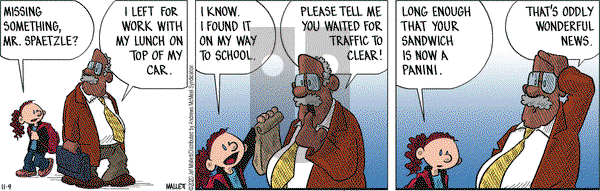 Frazz on Monday November 9, 2020 Comic Strip