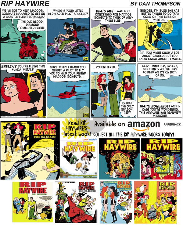 Rip Haywire on Sunday June 2, 2019 Comic Strip
