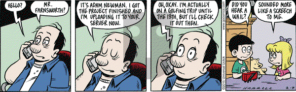 Adam@Home on Saturday February 7, 2015 Comic Strip
