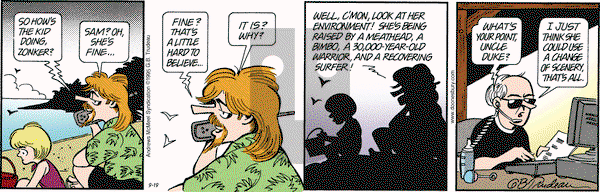 Doonesbury - Saturday September 19, 2020 Comic Strip