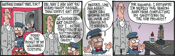 Monty - Wednesday November 3, 2021 Comic Strip
