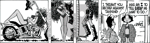 Rose is Rose on Friday June 13, 2003 Comic Strip