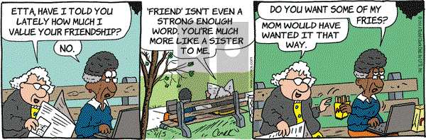 Lola on Tuesday April 5, 2011 Comic Strip