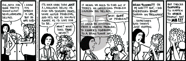 Clear Blue Water on Monday October 4, 2004 Comic Strip