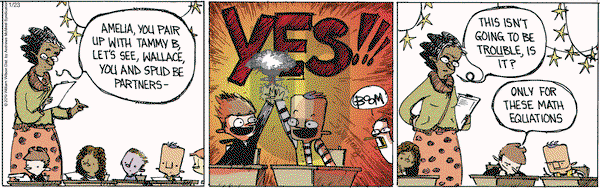 Wallace the Brave on Wednesday January 23, 2019 Comic Strip