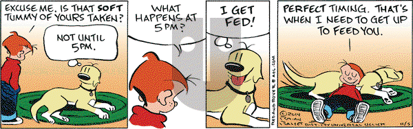 Red and Rover on Wednesday November 5, 2014 Comic Strip