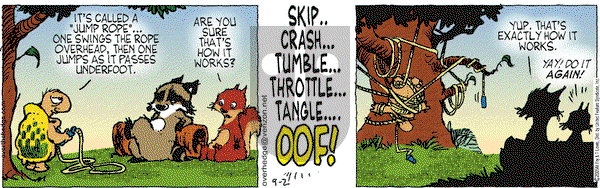 Over the Hedge on Wednesday September 2, 2009 Comic Strip