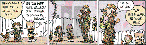 Wallace the Brave on Saturday August 22, 2020 Comic Strip