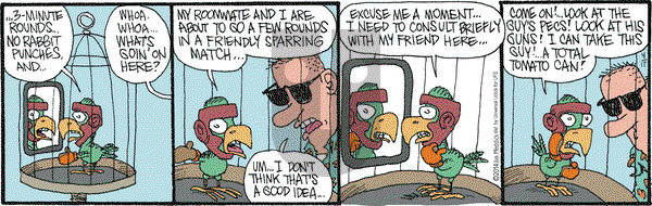 Monty on Thursday April 17, 2014 Comic Strip