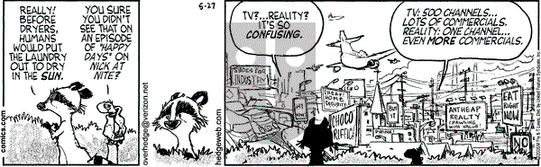 Over the Hedge on Friday May 27, 2005 Comic Strip