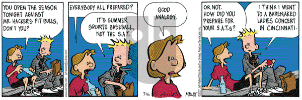 Frazz on Monday July 16, 2007 Comic Strip