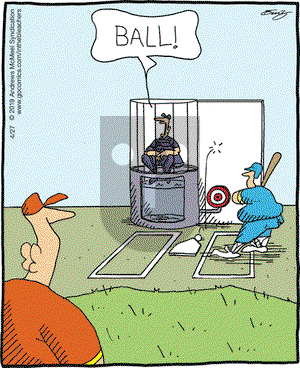 In the Bleachers on Saturday April 27, 2019 Comic Strip