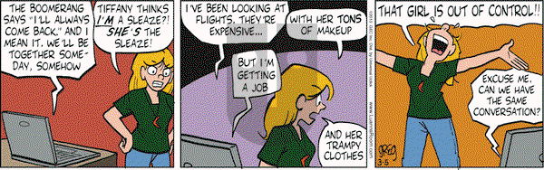 Luann on Tuesday March 5, 2013 Comic Strip