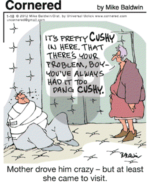 Cornered on Wednesday January 18, 2012 Comic Strip