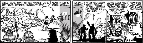 Alley Oop on Saturday February 2, 1980 Comic Strip