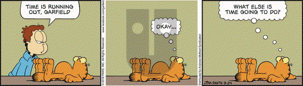 Garfield on Monday September 24, 2018 Comic Strip