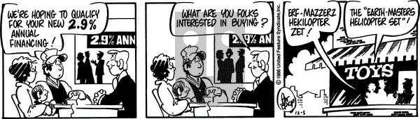 Rose is Rose on Friday December 5, 1986 Comic Strip