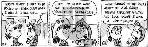 Heart of the City on Friday December 2, 2011 Comic Strip