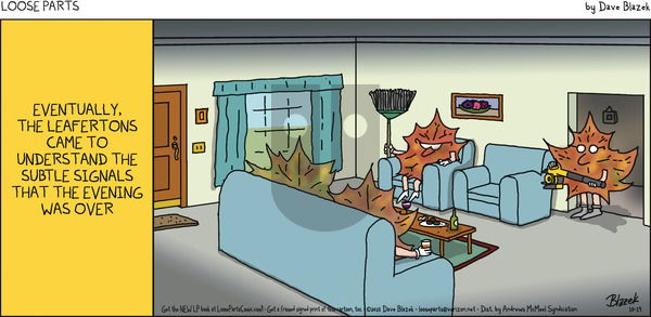 Loose Parts on Sunday October 19, 2025 Comic Strip