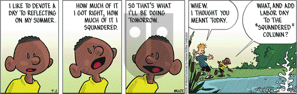 Frazz on Monday September 2, 2019 Comic Strip