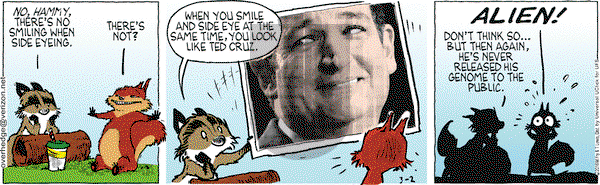Over the Hedge on Wednesday March 2, 2016 Comic Strip