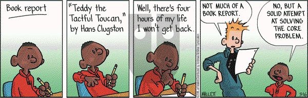 Frazz on Friday March 16, 2018 Comic Strip