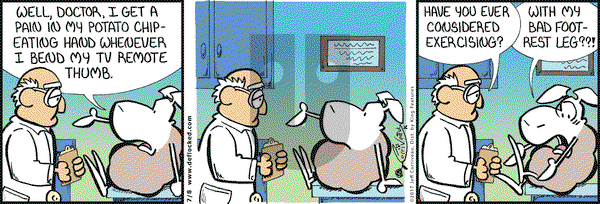 DeFlocked on Saturday July 8, 2017 Comic Strip