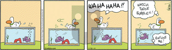 Drabble on Saturday April 26, 2014 Comic Strip