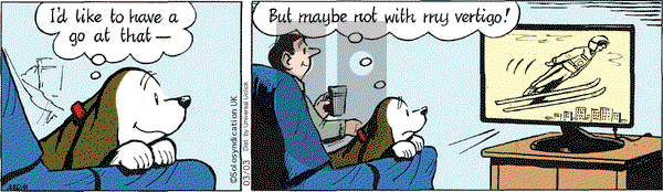 Fred Basset - Monday March 3, 2014 Comic Strip