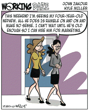 Working Daze on Friday September 15, 2006 Comic Strip