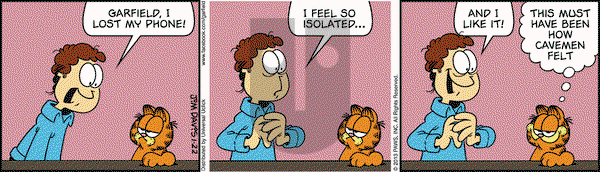Garfield on Tuesday January 22, 2013 Comic Strip