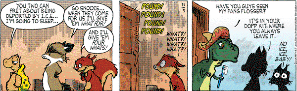 Over the Hedge on Thursday November 5, 2020 Comic Strip
