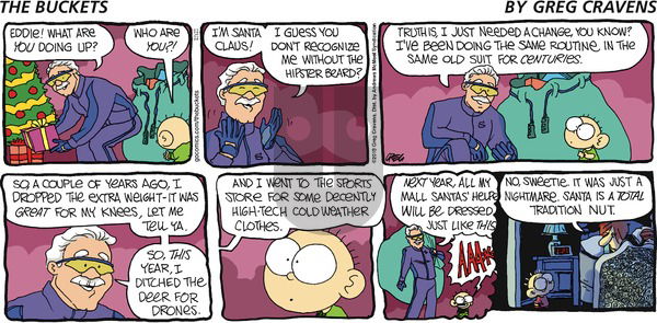 The Buckets on Sunday December 22, 2019 Comic Strip