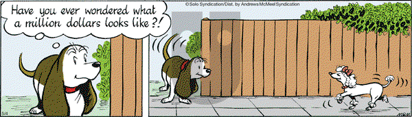 Fred Basset on Thursday May 4, 2017 Comic Strip